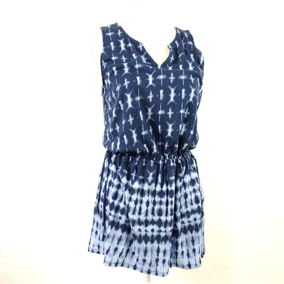PURE JILL TIE DYED SLEEVELESS TUNIC/DRESS (492) - Picture 1 of 16